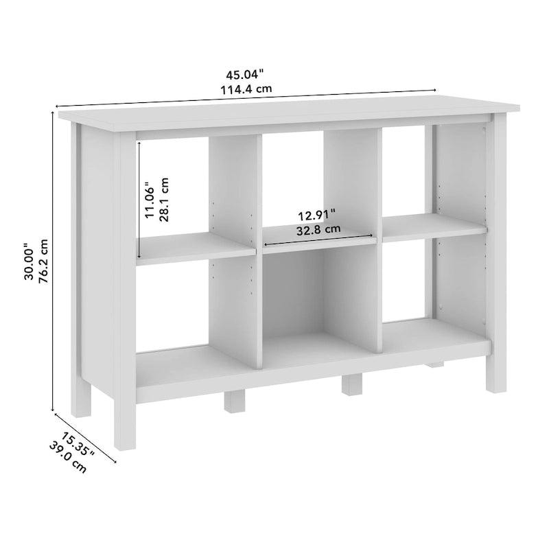 Meuble de rangement 6 cubes