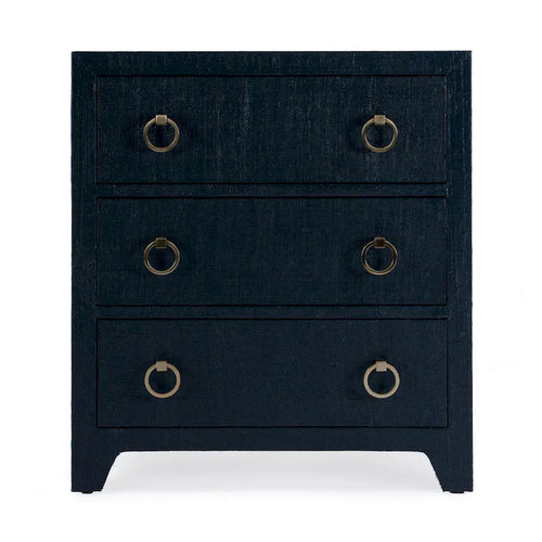 Bar Harbor Raffia 3 Drawer Chest
