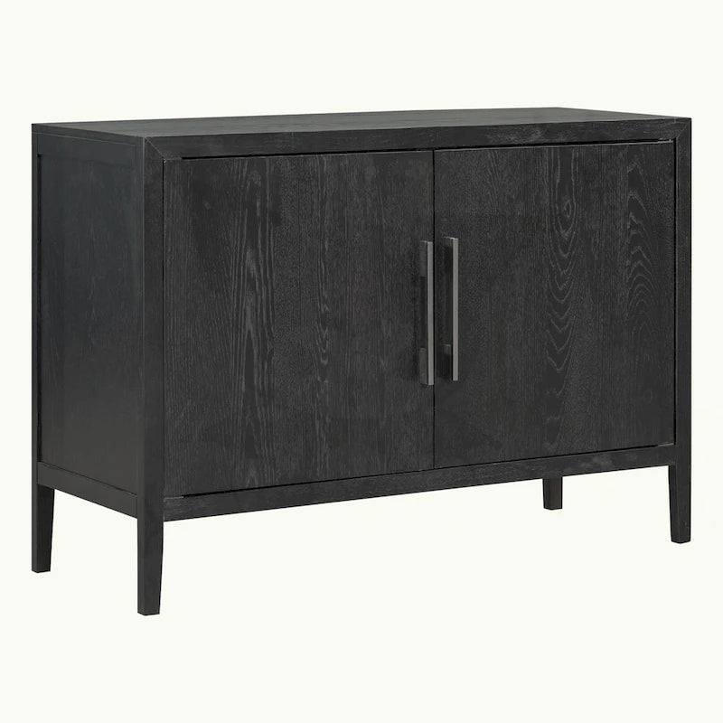 Meuble bas en bois à 2 portes