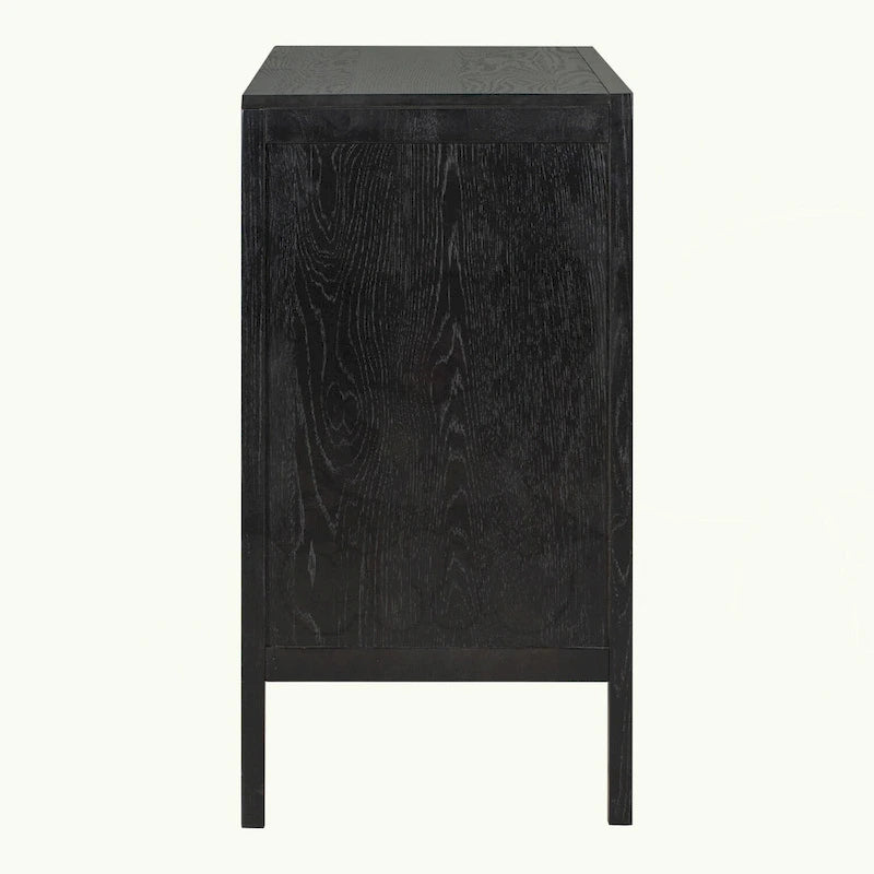 Meuble bas en bois à 2 portes
