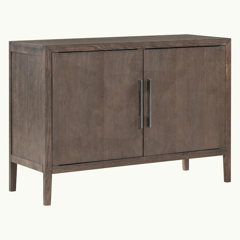 Meuble bas en bois à 2 portes