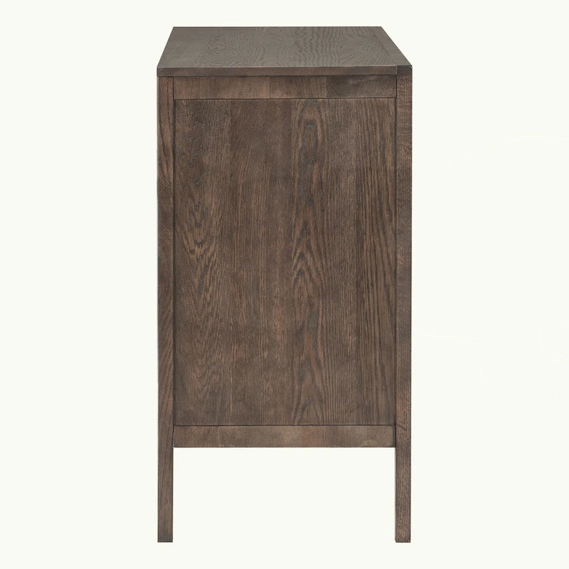 Meuble bas en bois à 2 portes