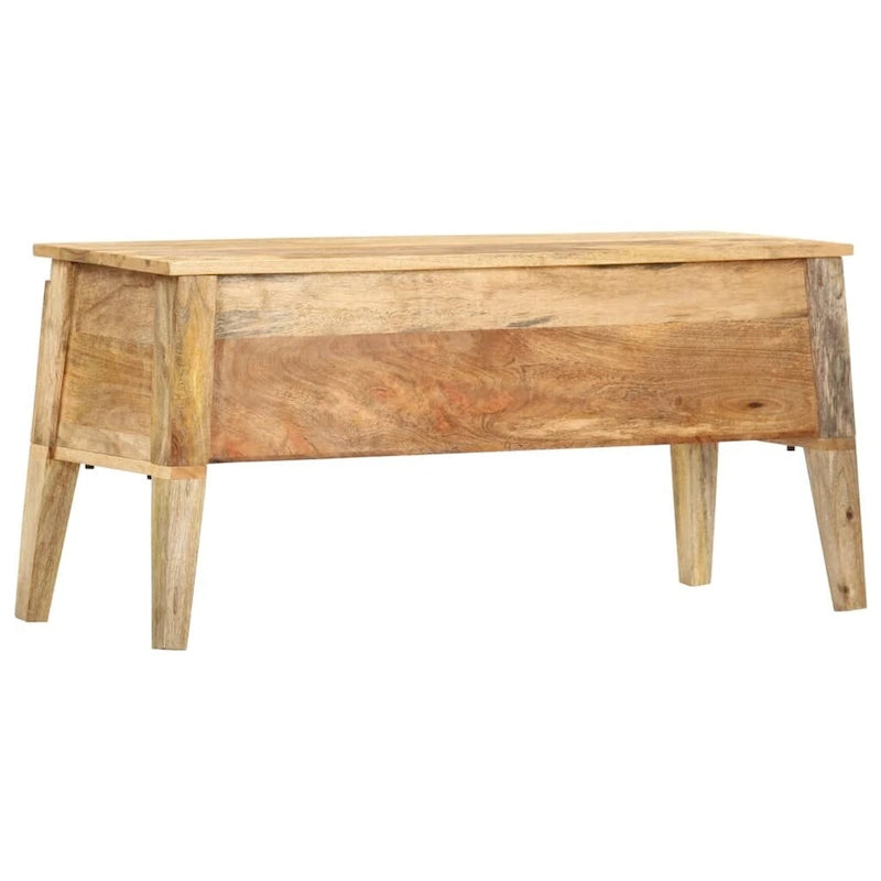 Boîte de rangement 39x13.8x18.9 Bois de manguier massif
