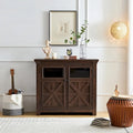 Bahut de style ferme à 2 portes et grand buffet de 38 pouces - S.O.