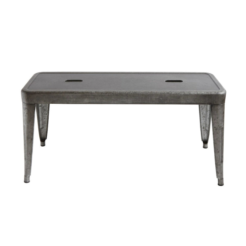 Banc d'entrée en métal