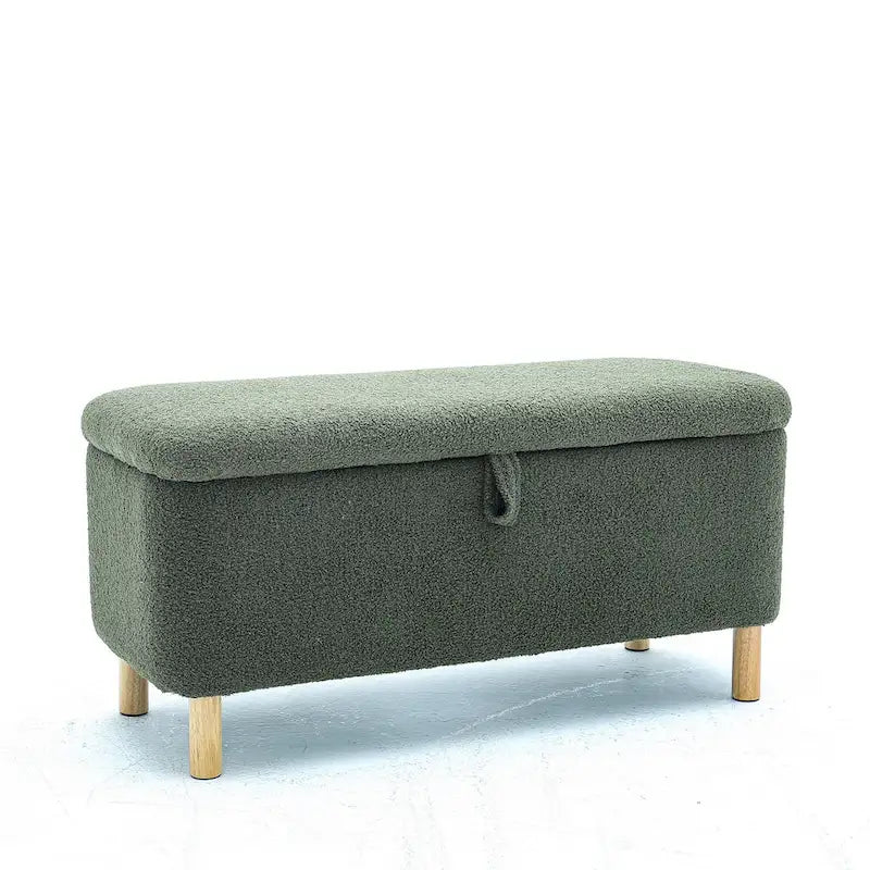 Banc de rangement rembourré