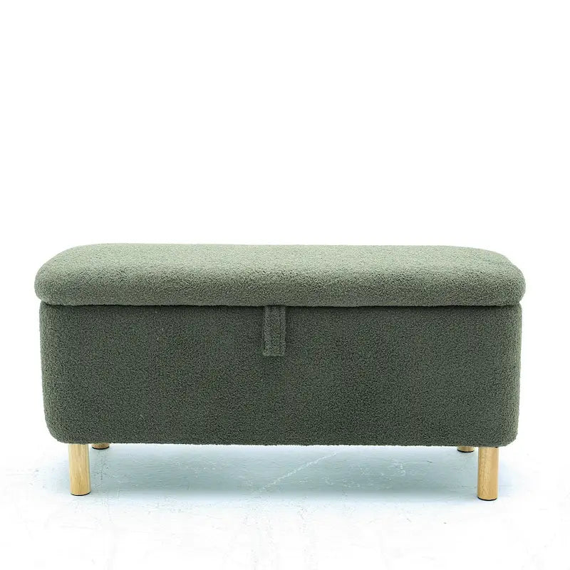 Banc de rangement rembourré