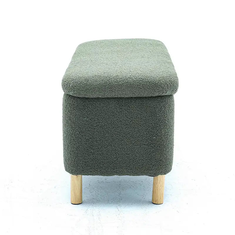 Banc de rangement rembourré