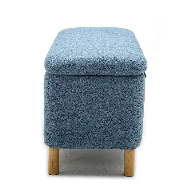 Banc de rangement rembourré