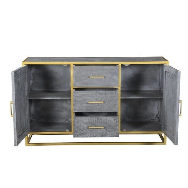 Buffet/Bahut en bois de manguier