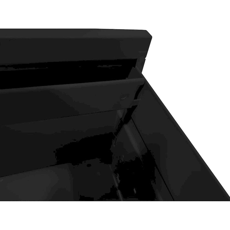 Classeur vertical en métal à 2 tiroirs de 38 cm de largeur avec serrure, pour bureau ou maison, pour documents A4 et format légal/lettre