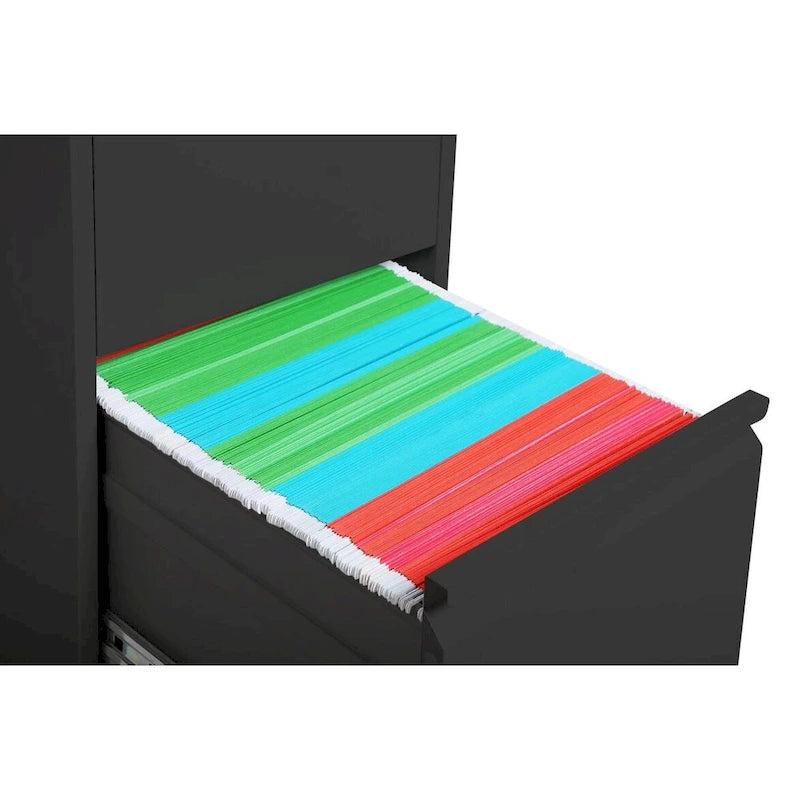 Classeur vertical en métal à 2 tiroirs de 38 cm de largeur avec serrure, pour bureau ou maison, pour documents A4 et format légal/lettre