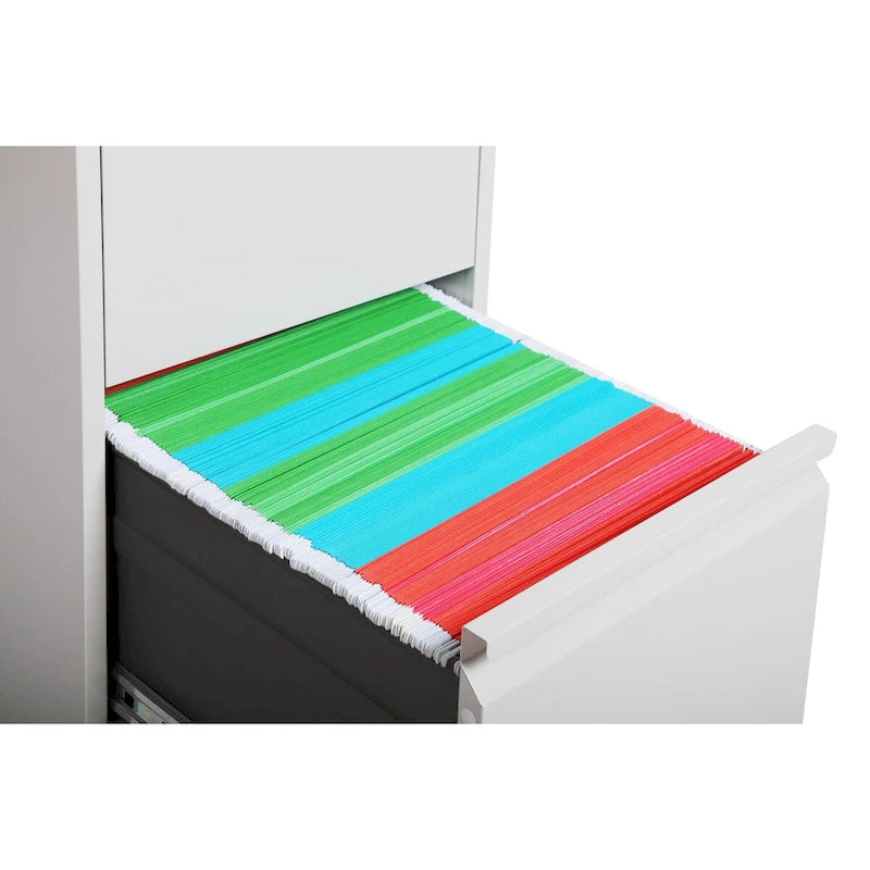 Classeur vertical en métal à 2 tiroirs de 38 cm de largeur avec serrure, pour bureau ou maison, pour documents A4 et format légal/lettre