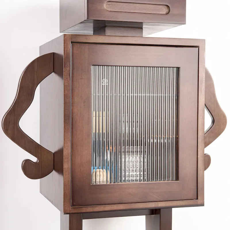 Meuble de rangement en bois 42 robots Casier à vin