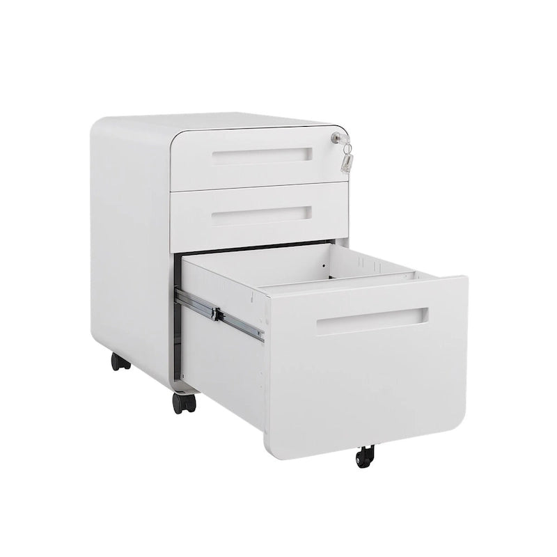 Meuble de classement mobile sous le bureau, armoire de rangement polyvalente