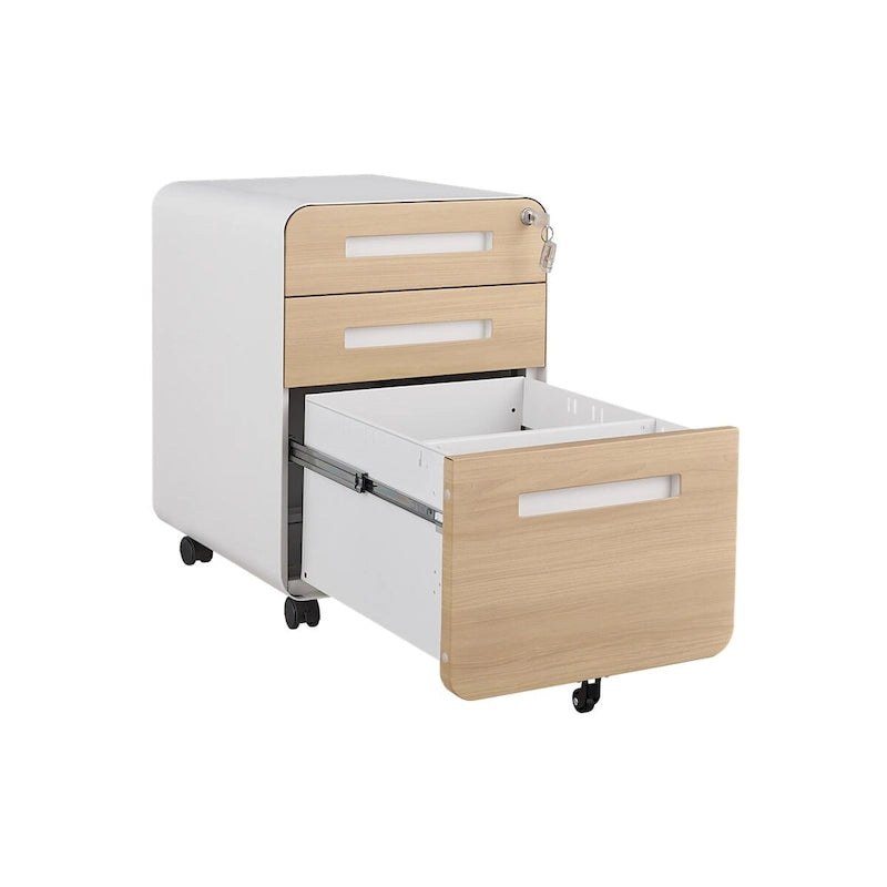 Meuble de classement mobile sous le bureau, armoire de rangement polyvalente