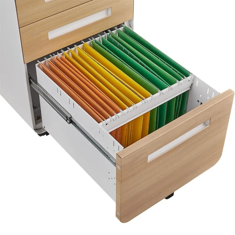 Meuble de classement mobile sous le bureau, armoire de rangement polyvalente