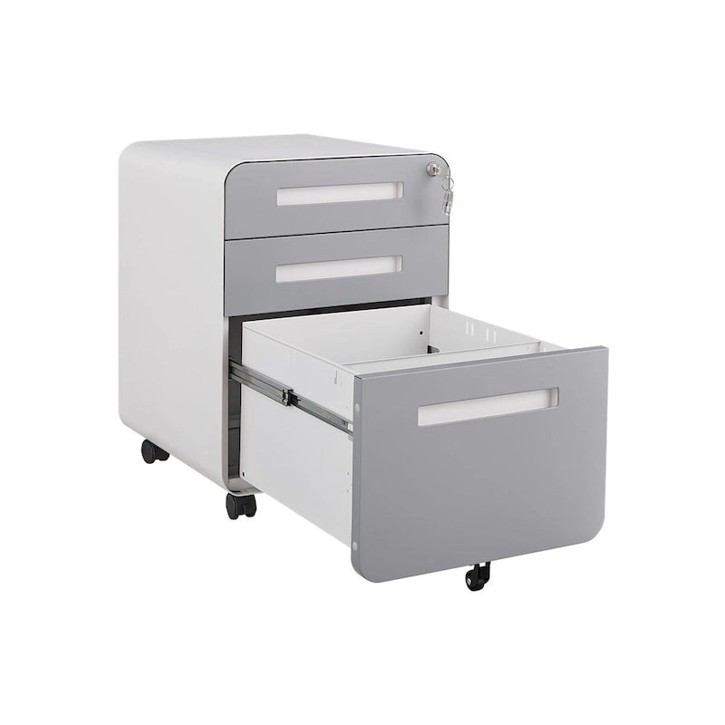Meuble de classement mobile sous le bureau, armoire de rangement polyvalente