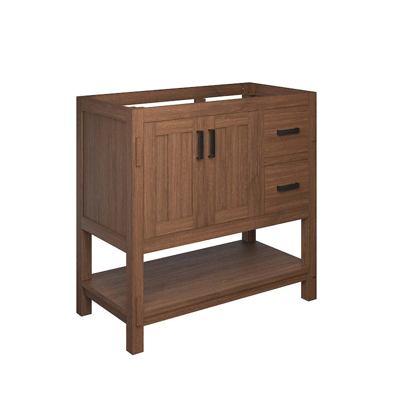 Meuble-lavabo de salle de bain en bois de 36 po (lavabo non inclus) - 36 po