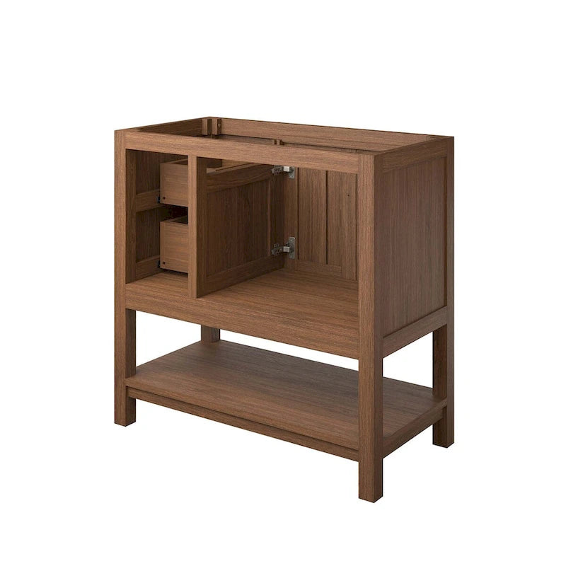 Meuble-lavabo de salle de bain en bois de 36 po (lavabo non inclus) - 36 po