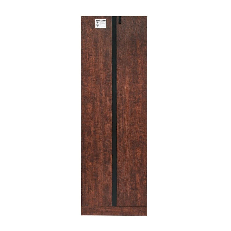 Armoire de rangement haute avec 8 portes et 4 étagères Armoire murale - 24,00 L * 12,80 l * 72,40 H