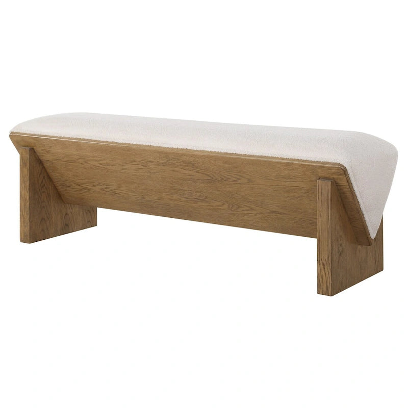 Banc en tissu Wedged – 17 H X 59 L X 19 P