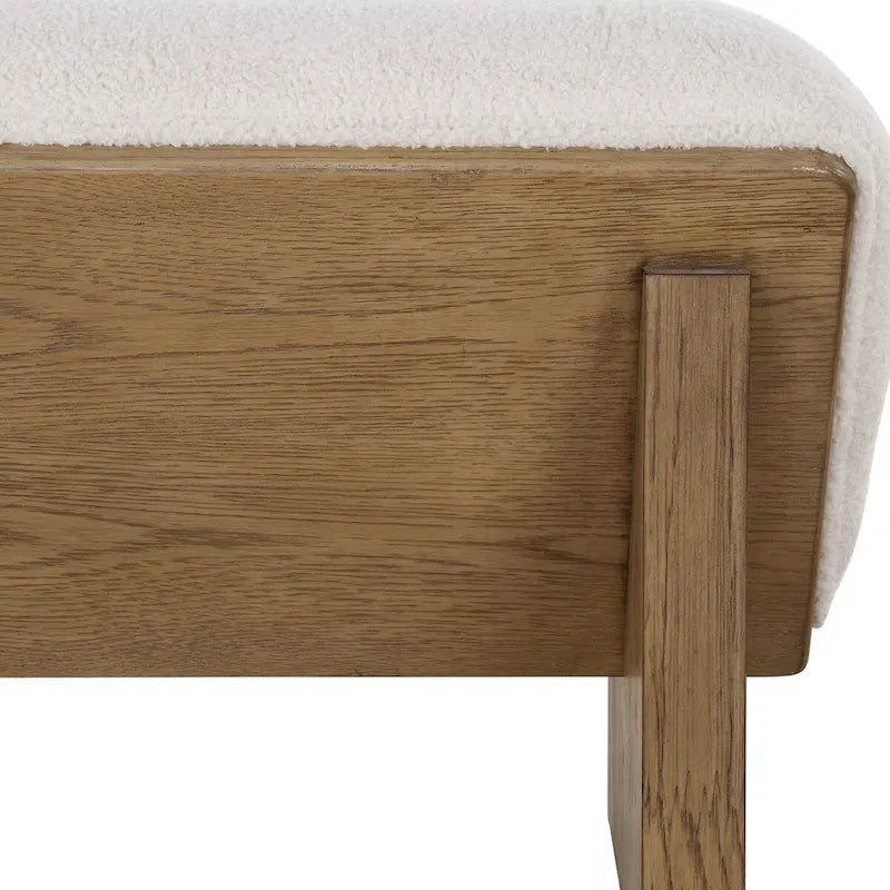Banc en tissu Wedged – 17 H X 59 L X 19 P